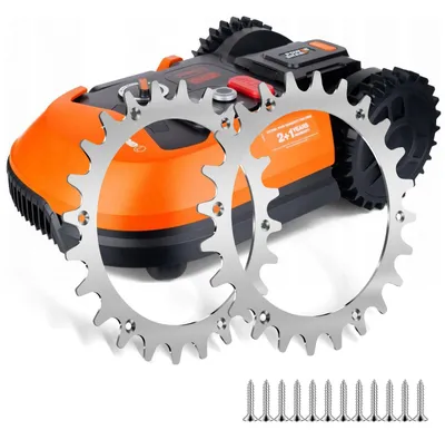 Spikes für Worx Landroid S/M, Edelstahl, Radgröße 205 mm, 2 Stück