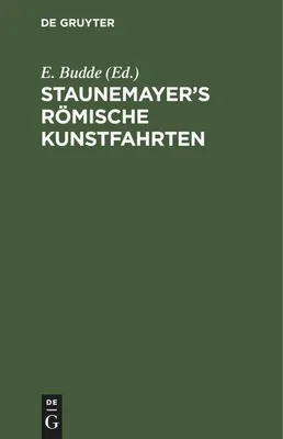 Produktbild von Staunemayer's römische Kunstfahrten