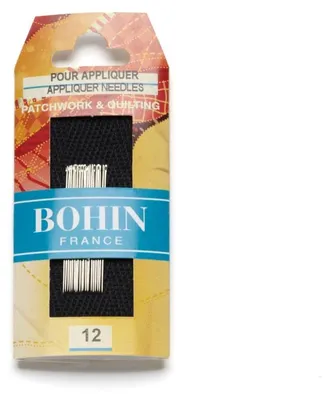 Produktbild von Bohin Appliziernadeln n°12 aus Stahl, 20 Stück