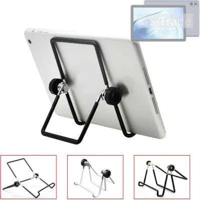 Produktbild von K-S-Trade Tablet-Ständer Tablet-Halterung Tablet-Aufsteller kompatibel mit Cubot TAB 20 faltbarer Tischständer Tablet Halterung