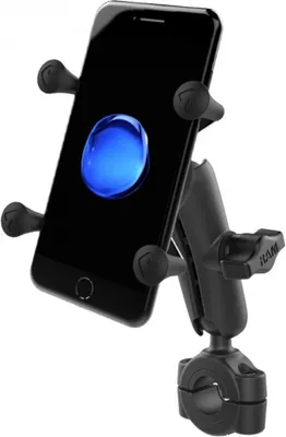 Image de RAM MOUNTS X-Grip® Support de téléphone à bras moyen avec base de guidon moyenne