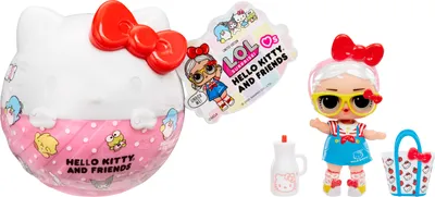Zdjęcie produktu dla L.O.L. Surprise! Loves Hello Kitty & Friends Tots Core Characters Asst in PDQ, Mini lalka, Damski, 4 lat(a), Wielobarwny