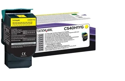 Immagine prodotto di Toner di ritorno per LEXMARK C540/C543 giallo HC