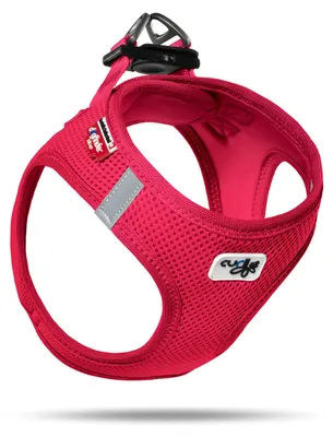 Produktbild von Curli Air-Mesh, Hund, Westengeschirr, XXXS, Rot, Nylon, Polyester, Chihuahua