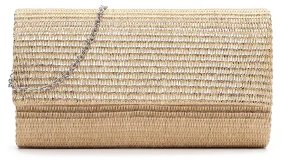 Produktbild von Tamaris Umhängetasche / Clutch Amalia Woven Rosa onesize