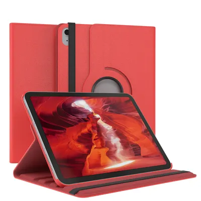 Produktbild von EAZY CASE - Tablet Hülle für Apple iPad 10,9" (10. Gen.) Schutzhülle, Tablet Case 360° drehbar in Rot
