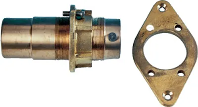 Obrázek produktu pro Vnější ložisko Allpa Bronze s protipřírubou, pro hřídel Ø40 mm a záďovou trubku Ø55 mm
