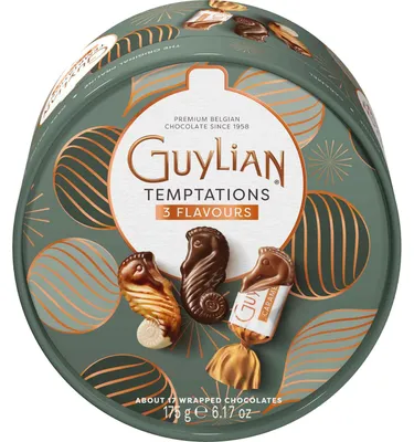 Produktbild von GuyLian Temptations Weihnachtsdose 175g