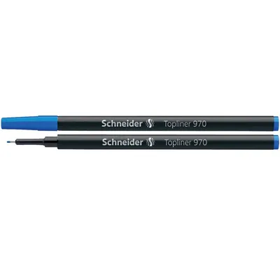 Zdjęcie produktu dla Schneider Schreibgeräte 9703, Niebieski, Czarny, Niebieski, 0,5 mm, Pióro kulkowe, 1 szt.