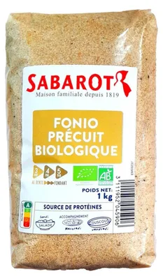 Produktbild von Sabarot  Fonio vorgekocht 1000g – glutenfreier, ballaststoffreicher Reisersatz