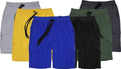 Produktbild von Übergrössen modische Bermudashort Lavecchia LV-2011 in Schwarz 6XL