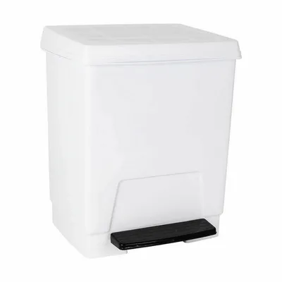 Obrázek produktu pro Odpadkový koš s pedálem 23 l bílý