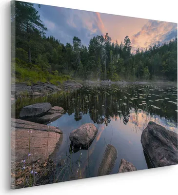 Produktbild von Keilrahmenbild - Mystic Shores - Größe 90 x 60 cm