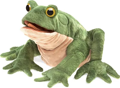 Produktbild von Folkmanis Handpuppe Kröte 28 cm