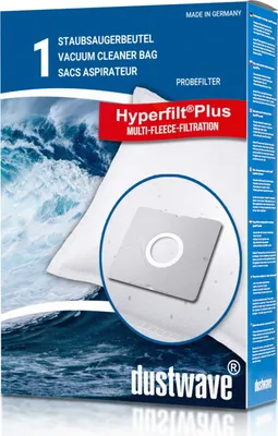 Produktbild von Dustwave®  1 Staubsaugerbeutel für Bestron DBB 2500 E / DBB2500E -  hocheffizient mit Hygieneverschluss -   Germany