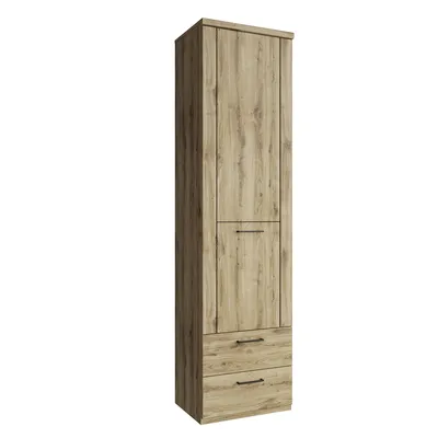 Produktbild von Kondela Eintüriger Regalschrank Dorsi 1D2S – Navarra-Eiche
