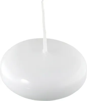 Produktbild von Schwimmkerzen Weiß 26 x Ø 42 mm, 8 Stück