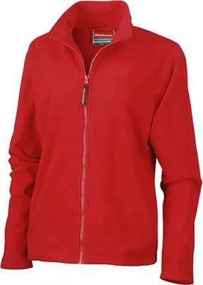 Produktbild von Result R115F | La Femme Horizon Micro Damen Fleece Jacke - Farbe: Cardinal Red - Größe: M (12/38)
