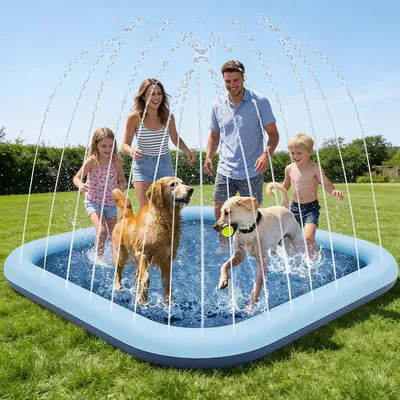 Image de Jouet d'eau de 200 cm, antidérapant, pour jardin