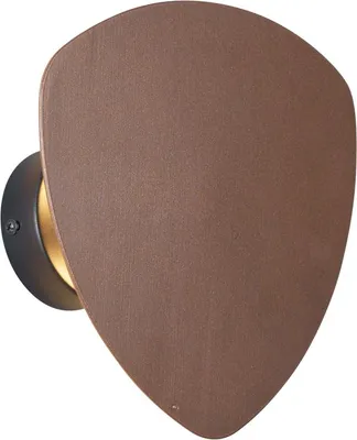 Produktbild von QAZQA - Design Wandleuchte Bronze Organisch 2-flammig0 cm 2-flammig-Lichter - Pulley I Wohnzimmer I Schlafzimmer - Aluminium Organisch - LED geeignet G9