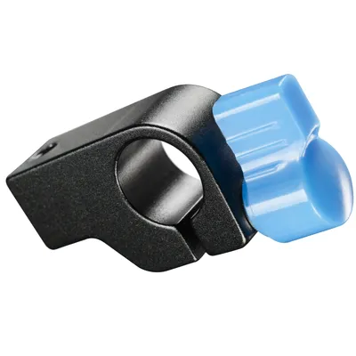 Immagine prodotto di Walimex pro, morsetto angolare da 15 mm con filettatura da 1/4 di pollice, nero, blu
