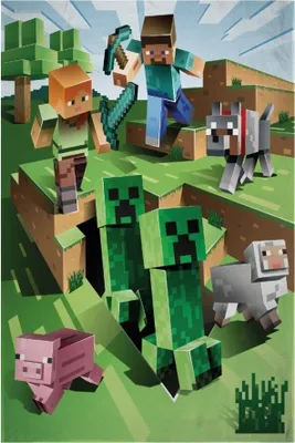 Produktbild von Minecraft Blanket 100x150cm