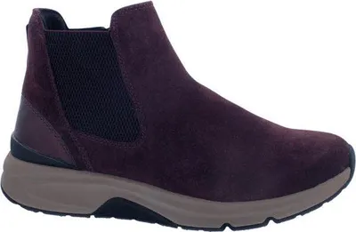 Produktbild von Rollingsoft Chelsea Boot 76.881.38, Dreamvelour (Velourleder)/ Met. komb., merlot/ bordo (dunkelrot), Wechselfußbett 38