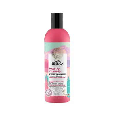 Obrázek produktu pro Natura Siberica Taiga Siberica naturalny żel pod prysznic z dziką żurawiną, 270ml