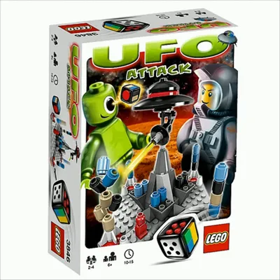 Produktbild von LEGO SPIELE U.F.O. Attack 86-teilig, 2 - 4 Spieler, ab 6 Jahre (3846)