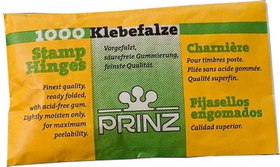 Produktbild von PRINZ-Klebefalze 7040 1 Beutel mit 1000 Stück
