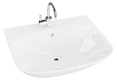 Produktbild von LAVITA Waschbecken UMYWALKI WISZACE 56x47x19 cm Weiß