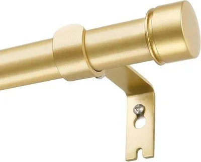 Image de Tringle à rideaux - Extensible - Or - 80-305 cm