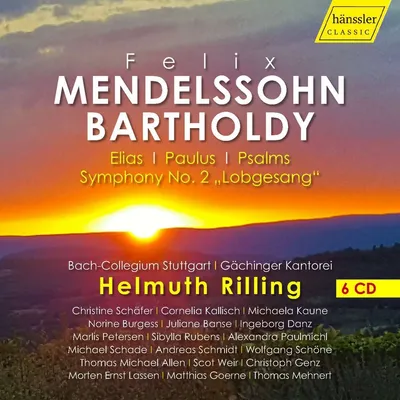 Image de 6 CDs Félix Mendelssohn Bartholdy Œuvres chorales sacrées