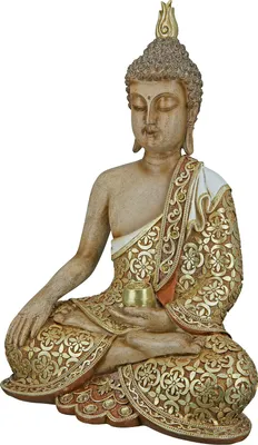 Produktbild von GILDE Dekofigur Buddha Mangala H. 35 cm,37365