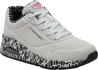 Produktbild von SKECHERS UNO Damen Sportschuhe 155506-WBK - weiß r. 38
