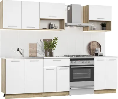 Obrázok produktu pre nabbi Kuchyňa Venosa 200 - dub sonoma / biela
