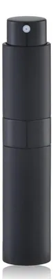 Immagine prodotto di Flacone spray per profumo, ricaricabile, 10 ml, nero, accessorio da viaggio