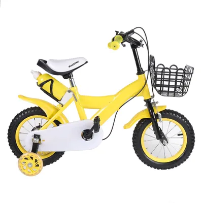 Produktbild von 12-Zoll Kinderfahrrad Balance-Fahrrad für Jungen Mädchen Gelb