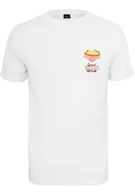 Image de T-shirt pour femmes Mr. Tee, modèle "Ladies Spread Hummus", couleur blanche, taille L