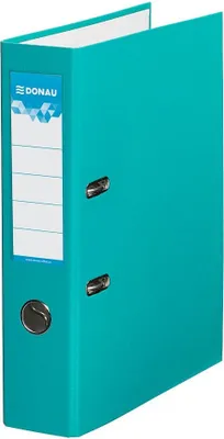 Obrázek produktu pro DONAU 330236035 Klassik Ordner türkis Karton 7,5 cm DIN A4