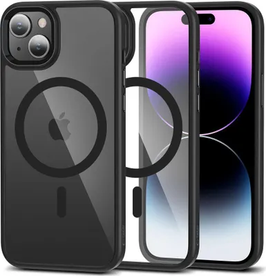 Obrázek produktu pro Tech-Protect Magmat Magsafe Iphone 15 Plus Black/Clear