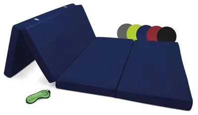 Immagine prodotto di Materasso pieghevole per ospiti - Materasso in schiuma 10 cm - 100 x 200 cm - Fodera lavabile