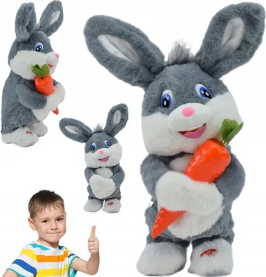 Produktbild von Lolex | Interaktiver Hase - 370 G - Sprechend - Ab 3 Jahren - 35 X 14 X 14 Cm