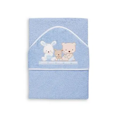 Produktbild von Interbaby -Handtuch Terry 100x100 Liebe - Blau