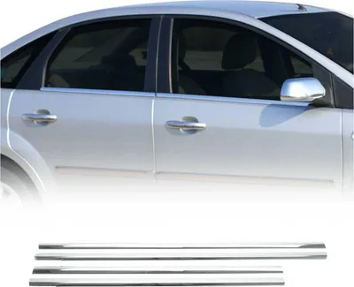 Zdjęcie produktu dla Listwy okienne do Ford Focus 2004-2013 stal nierdzewna chrom 4szt