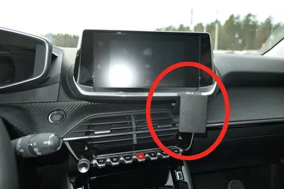 Produktbild von Brodit ProClip Fahrzeughalter 855590 - Winkelbefestigung - Peugeot 2008 20-24, Peugeot 208 20-24, Peugeot 208 20-23 und weitere