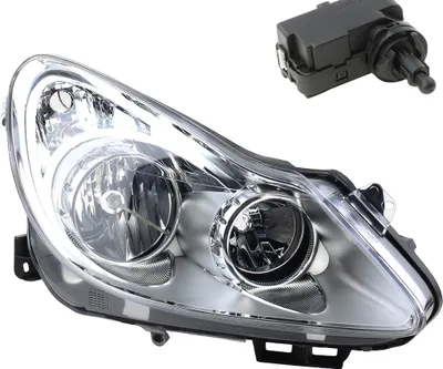 Produktbild von Johns, Scheinwerfer passend für Opel Corsa D 07/2006-12/2010 H7 H1 Rechts m. Stellmotor 1207203 1207936 1207204 5P0941295 13129840 93189095 1216188 93