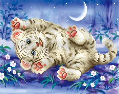 Produktbild von Diamond Dotz Baby Tiger 35,5 x 27,9 cm