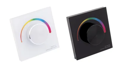 Obrázek produktu pro T-LED DimLED nástěnný ovladač pro RGB LED pásky Vyberte barvu: Bílá 069212