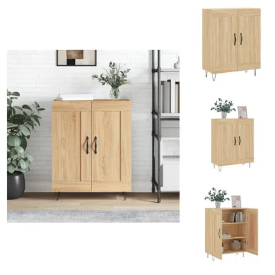 Produktbild von vidaXL Sideboard Sonoma-Eiche 69,5x34x90 cm Holzwerkstoff -  Sideboards